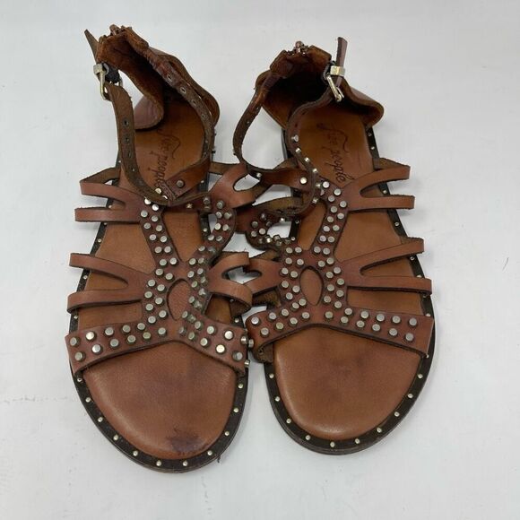 Free People Junction Studded Sandal Sz 41 - Picture 1 of 5